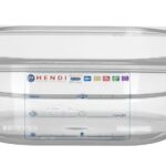 Contenitore Gastronorm 1/6, HENDI, GN 1/6, 1L, Trasparente, 176x162x(H)65mm