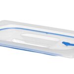 Coperchio Gastronorm a chiusura ermetica, HENDI, GN 1/4, Trasparente, 265x162mm