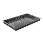 Vassoio CONVECTOMAT CLASSIC GN 1/1, HENDI, GN 1/1, Nero, 530x325x(H)40mm