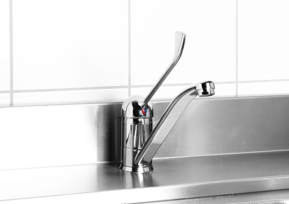 970522 Rubinetto lavandino con leva lunga, HENDI, 215x54x(H)240mm - immagine 1
