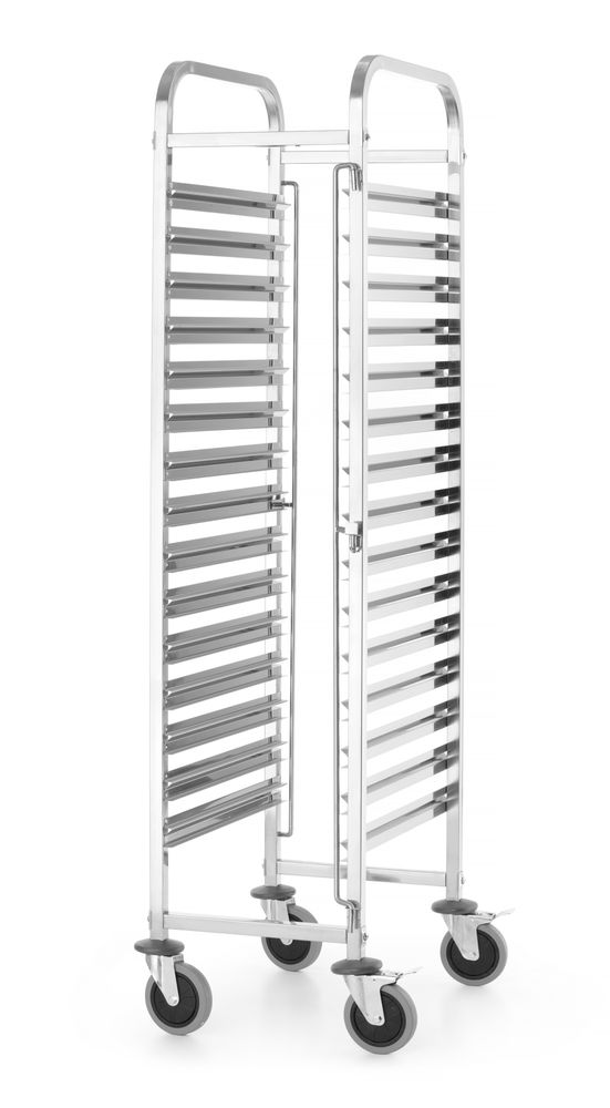 GN_1_813270_OBW_2021_01_IMG7484 Carrello , HENDI, Kitchen Line, GN 1/1, Argento, 380x550x(H)1705mm - immagine 1